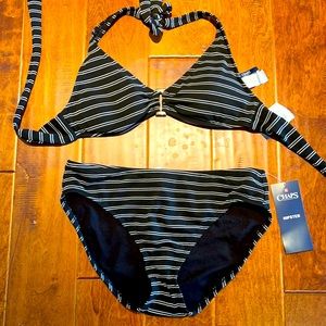Chaps Two Piece Swim Suit